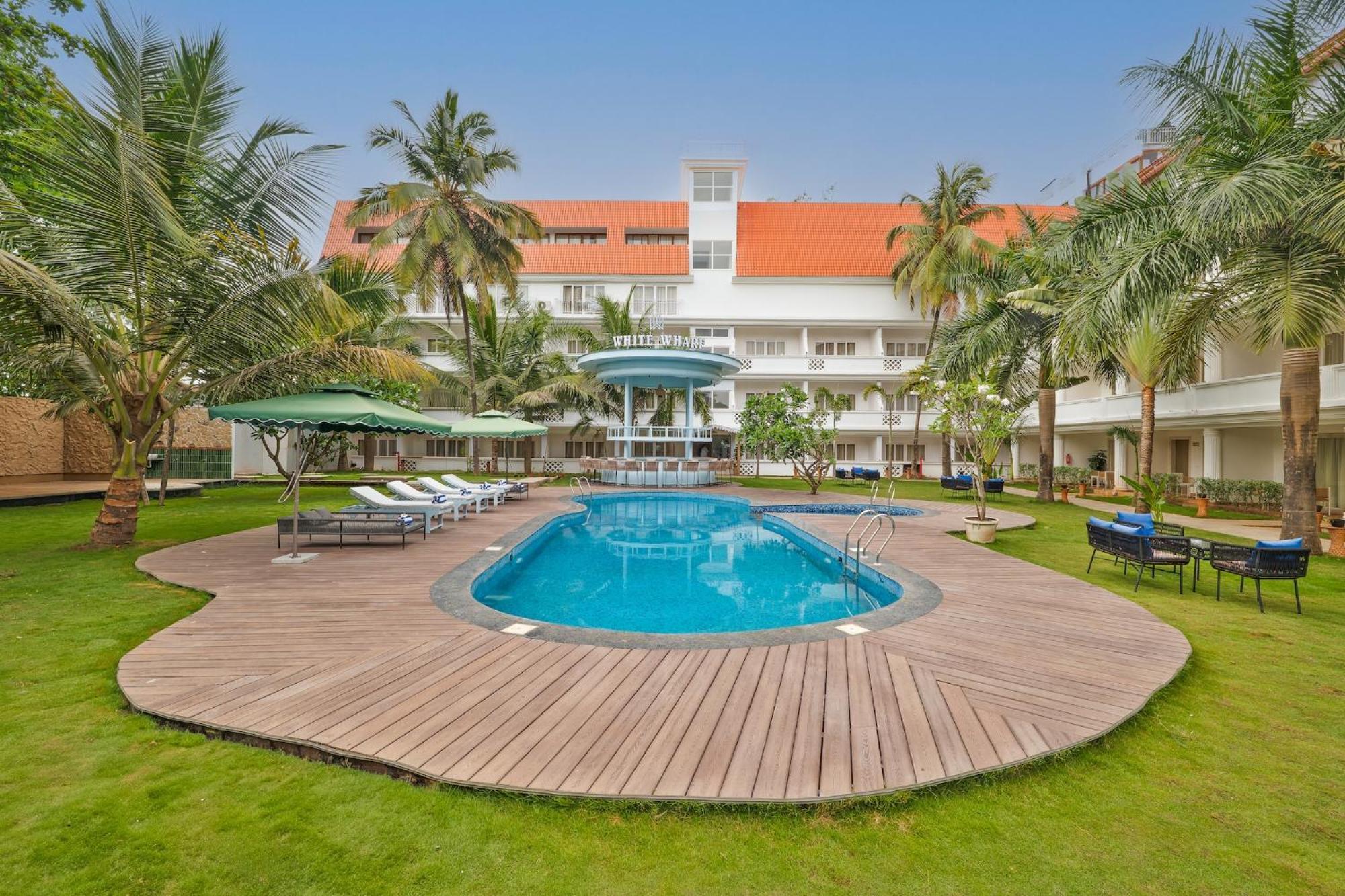 White Wharf Beach Resort Morjim Goa Exterior photo